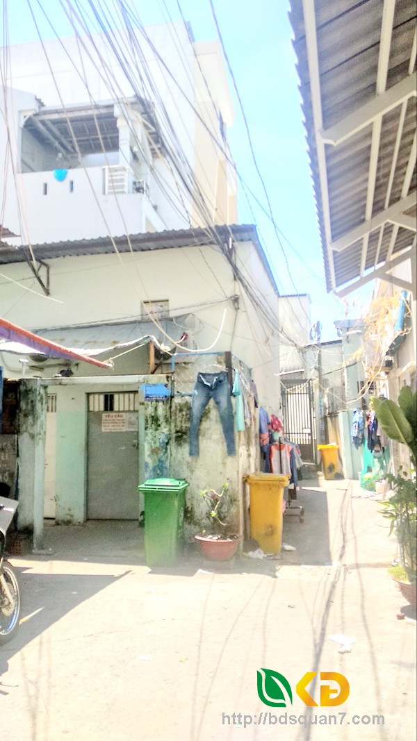Bán nhà lô nhì hẻm 224 đường Nguyễn Thị Thập quận 7 (có 6 phòng trọ).
